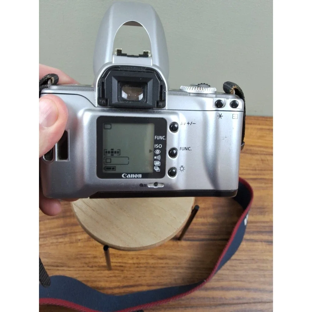 Canon EOS Rebel Ti 35mm SLR w/28-90mm Zoom Lens (No Cap), Shoulder Strap, Tested